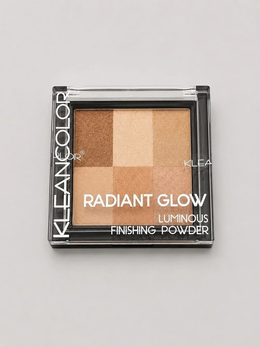 Kleancolor Radiant Glow Luminous Finishing Powder Warm Peach Mosaic